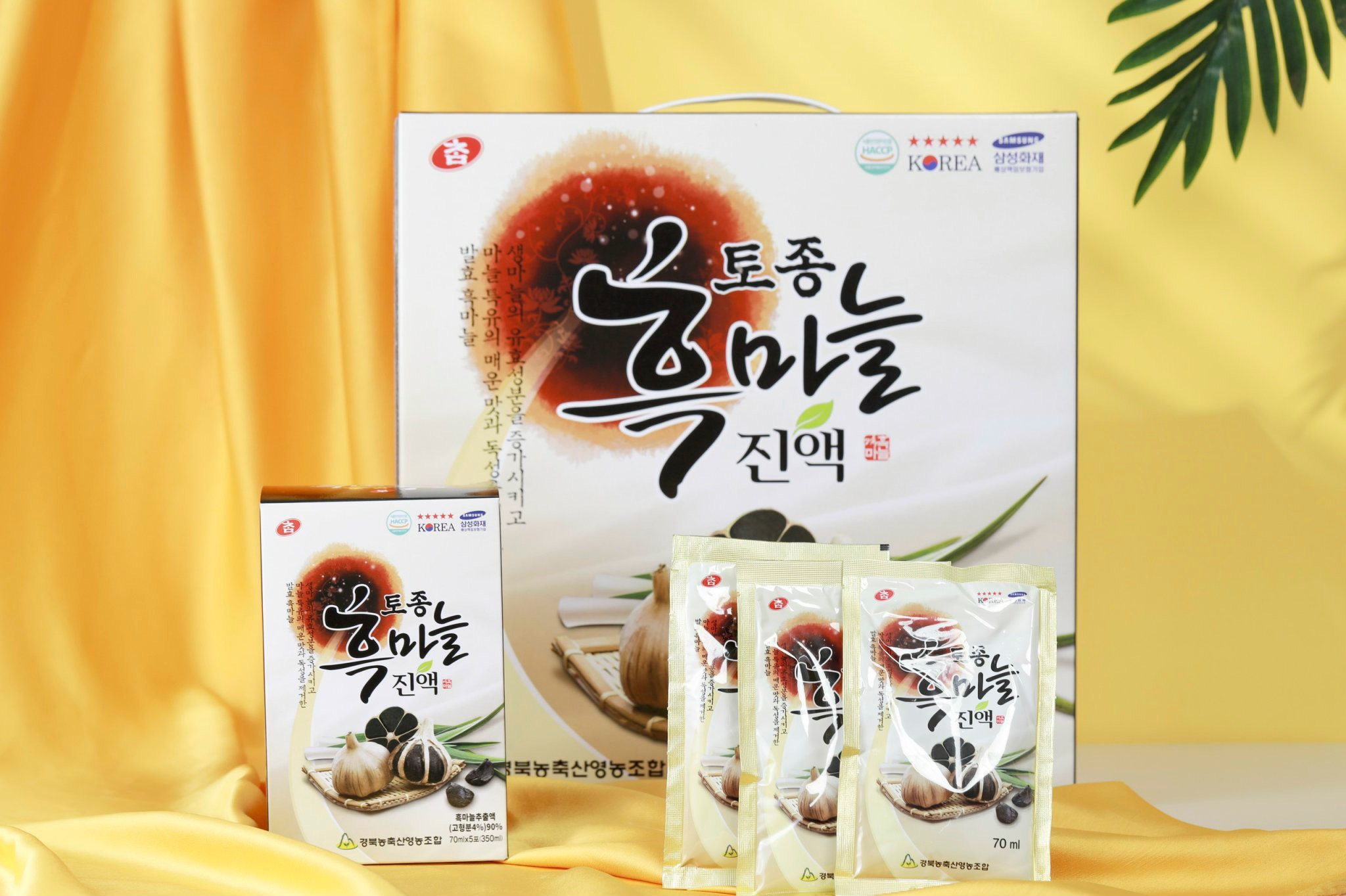 Nước tỏi đen Kanghwa  ( 1 hộp 30 gói - 70ml/1 gói )