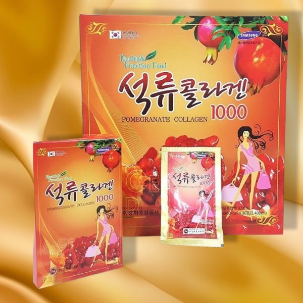 Nước lựu Collagen Kanghwa ( 1 hộp 30 gói - 70ml/ 1 gói )